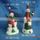 Polyresin Snowman Figurine Polyresin Angel Figurine; Resin Deer Statue; Resin Elf Figurines thumbnail-1