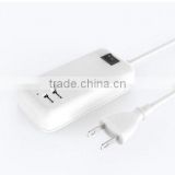 4 usb charger desktop socket 5V 30w USB CHARGER with AC cablle usa cable uk cable eu cable aus cable