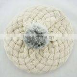 Baby Hat Kids Baby Photo Props Beanie Faux Rabbit Fur Gorros Bebes Crochet Beanie Toddler Cap thumbnail-4