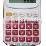 Hot Selling 8 Digits Dual Power Supply Handheld Plastic Calculator thumbnail-1