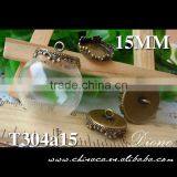 Make Glass Globe Wish Pendant ,Handblown Clear Glass Balls thumbnail-4