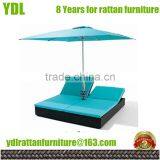 Youdeli All Weather Wicker Chaise Lounge Chairs Furniture thumbnail-1