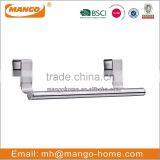 Wall Mounted Dual Tier Chrome Plating Metal Bathroom Rack thumbnail-5