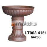 Vietnam Classic High Quality Outdoor Bird Bath For Home And Garden