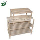 Modern Stackable Wooden Shoe Rack thumbnail-1