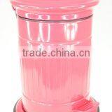 Tin Garbage Can With Various Colors thumbnail-1
