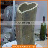 Home Decorative Fiberglass Heart Shaped Flower Pot thumbnail-5