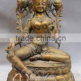 High Quality Outdoor Garden Decor Bronze Female Buddha Statue thumbnail-4