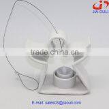 White Ceramic Angel Hanging Candle Holder for Home Decoration thumbnail-1