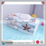 Wedding Decorative Vintage Art Wooden Tissue Box thumbnail-1