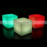 Durable Led Bar Stool, Waterproof Outdoor Stool With Rechargeable Led Light thumbnail-1