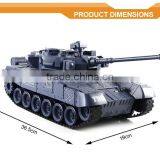 2.4G Military Tank Toy 1 8 Scale rc Tanks With Sound and Light, Radiator Plastic Tanks thumbnail-4