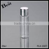 20ml Clear PET Cosmetic Plastic Spray Bottle Wholesale Small Plastic Spray Bottle With Clear Over Cap thumbnail-5