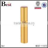 2017 Hot New Products Cosmetic Packaging 5ml Empty Fragrance Perfume Bottle Golden Aluminum Cover Spray Glass Bottle Perfume thumbnail-4