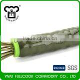 Special Design Cucumber Shape Silicone Wire Whisk Flat Egg Beater thumbnail-3