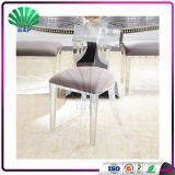 Hot Selling Acrylic Dining Chair Lucite Clear Chair Soft Cushion Dining Chair thumbnail-3