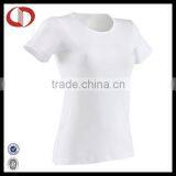 Simple Womens White Blank t Shirt From China