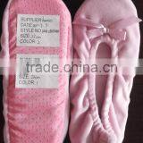 Women Dancing Ballerina Shoes 2016 With Velvet Fabric thumbnail-3