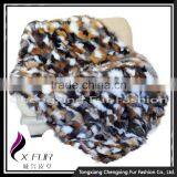 CX-D-38 Luxury Patchwork Winter Fashion Genuine Fox Fur Throw Blanket thumbnail-5