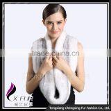 CX-S-158Q Ladies Vintage Exquisite Finest Quality Knitted Mink Fur Neckwarmer Handmade Mink Fur Scarf thumbnail-6