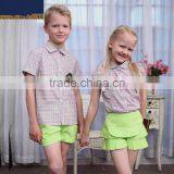 Custom Wholesale School Shorts Uniform Shirts Summer Fashion School Uniforms thumbnail-2