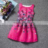 2015 New Design Ruffle Chiffon Flower Girl Dress thumbnail-6