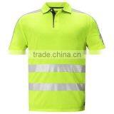 Yellow Hi Viz Polo Shirt thumbnail-1