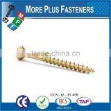 Made in Taiwan Pozi Drive Countersunk Six Lobe Chipboard Screw thumbnail-5