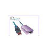 Cableader USB to Ethernet Adapter, USB A Male to RJ45 Socket High Speed Data Connecting thumbnail-1