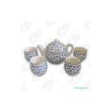 Bone China Tea Set, Tea Pot and Cups thumbnail-1