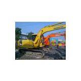 USED KOMATSU CRAWLER EXCAVATOR PC130-7 IN VERY GOOD WORKING CONDITION thumbnail-2