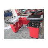 Multifunctional Anti Rust Conveyor Belt Checkout Counter 110V 60HZ