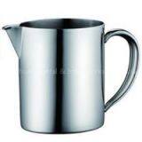 0.5 L Satin Finish Milk Pot, Satin Finish Milk Pitcher, Stainless Steel Milk Pot thumbnail-1