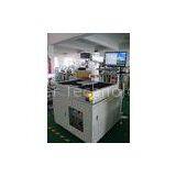 Professional 50W Metal Laser Marking Machine , Crossing Moving Working Table