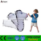 Inflatable zebra shaped tumbler punching bag for kids