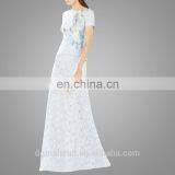Lace Peplum Sequin Gown Womens Clothing 2016 Suit of Top and Dress Women Wear thumbnail-2