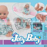 wholesale 14 inch talk and walk simulation real baby dolls for kids
