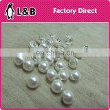 Wholesale Half Round Abs Pearl Button Shank Button
