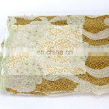 African Guipure Lace /african Wedding Lace Fabric/flower Lace Fabric With Bead thumbnail-3