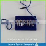 Custom Black Clothing Seal Tag String Lines of Price Tags Seal Label
