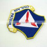 Fabric Custom Security Iron on Embroidered Badges for Jacket thumbnail-4