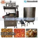 Continuous Peanut Potato Chips Pork Rinds Deep Fryer Machine Plantain Chips Frying Machine thumbnail-5