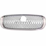 New Front Center Grille Grill All Chrome 2012-2015 For Jaguar XF XFR V6