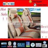 PU Leather Silk Orange Car Seat Cover for Seasons thumbnail-1