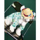 Dog Clothes Summer Thin Breathable Daisy Printed Shirt Corgi Teddy Schnauzer Pomeranian Clothing thumbnail-6