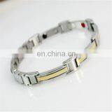 Custom Logo Bio Bracelet Energy Care Health Major Stainless Magnetic Bracelet thumbnail-4