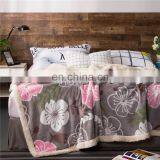 Warm Thick Print Lambskin Sofa Double-decker Foreign Trade Wholesale Lazy Blanket thumbnail-4