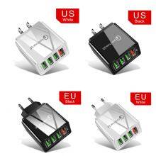 Quick Charge 3.0 4.0 USB Charger 3.1A Fast Wall Mobile Phone Charger For 4 Ports Adapter QC 3.0 Charger Wholesale thumbnail-3