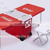 28L cooler and camping table sets