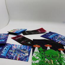 Custom Printed Plastic Transparent Window Food Packaging Stand Up Pouch With Zipper thumbnail-2